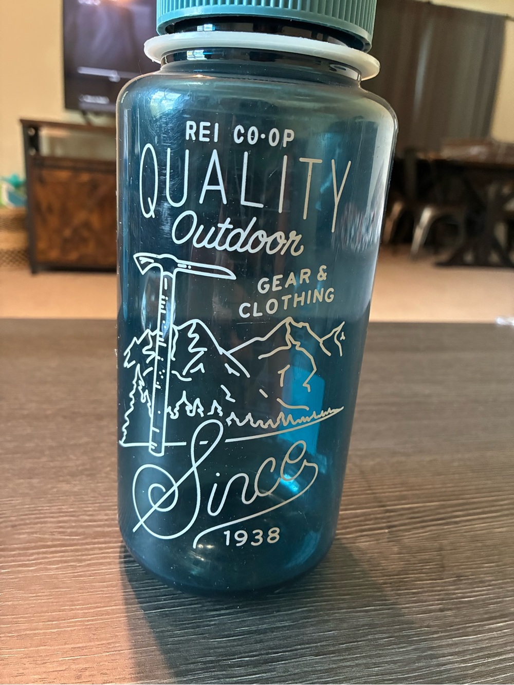 REI Co-op Blue Nalgene Water Bottle